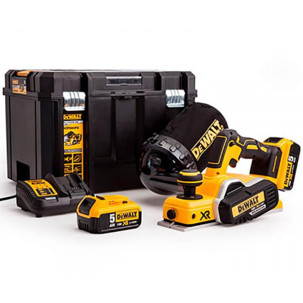Електрорубанок акумуляторний DeWALT DCP580P2